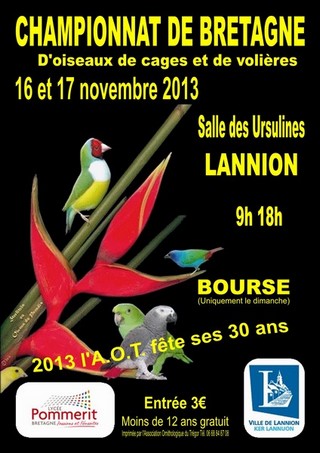 Championnat de Bretagne des Oiseaux 2013