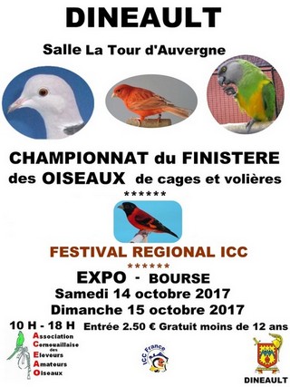 Championnat du Finistère des Oiseaux 2017