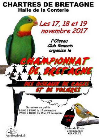 Championnat de Bretagne des Oiseaux 2017