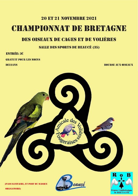 Championnat de Bretagne des Oiseaux 2021