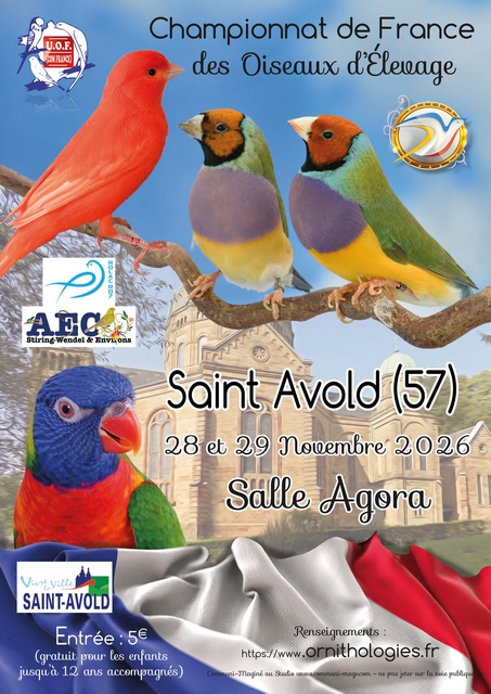 Championnat de France des Oiseaux 2025